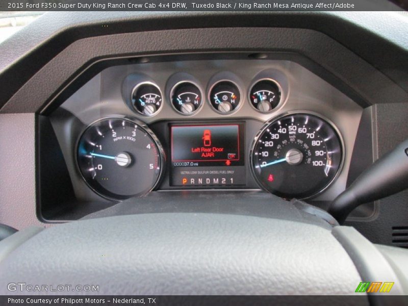 Tuxedo Black / King Ranch Mesa Antique Affect/Adobe 2015 Ford F350 Super Duty King Ranch Crew Cab 4x4 DRW