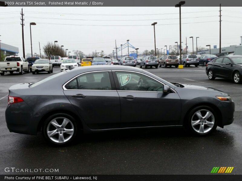 Polished Metal Metallic / Ebony 2009 Acura TSX Sedan