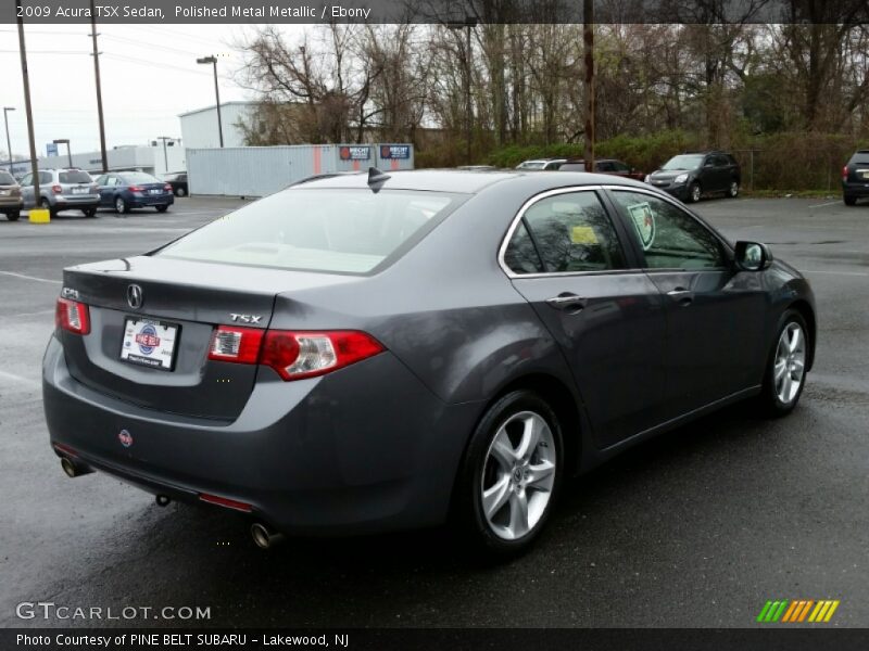 Polished Metal Metallic / Ebony 2009 Acura TSX Sedan