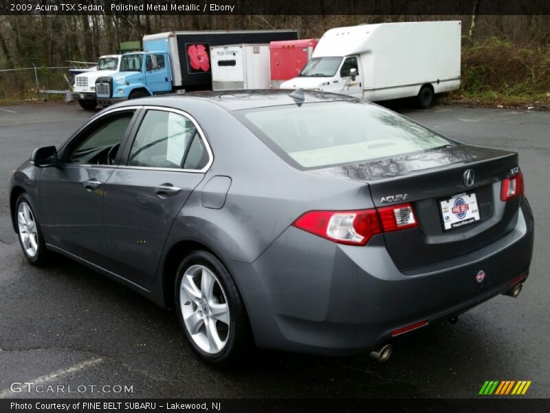 Polished Metal Metallic / Ebony 2009 Acura TSX Sedan