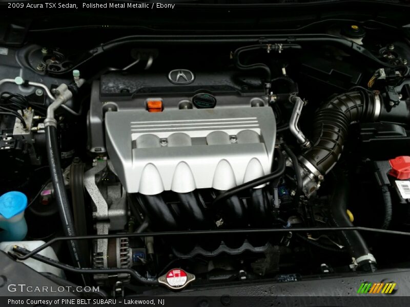 Polished Metal Metallic / Ebony 2009 Acura TSX Sedan