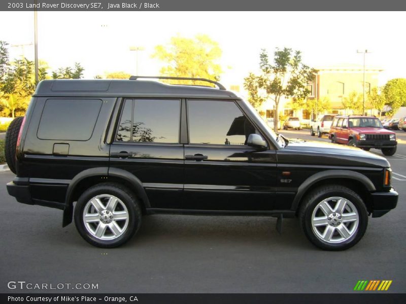 Java Black / Black 2003 Land Rover Discovery SE7