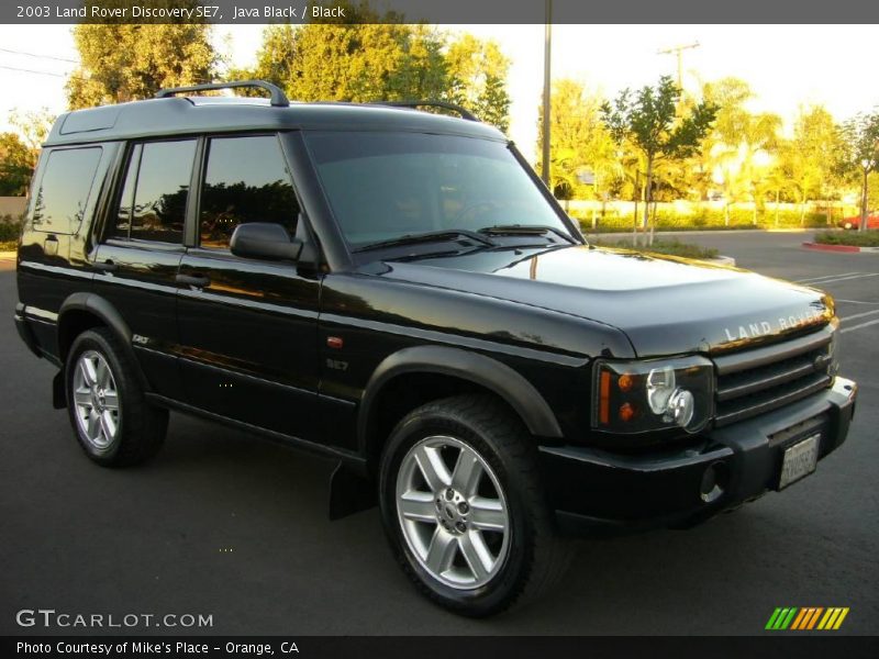 Java Black / Black 2003 Land Rover Discovery SE7
