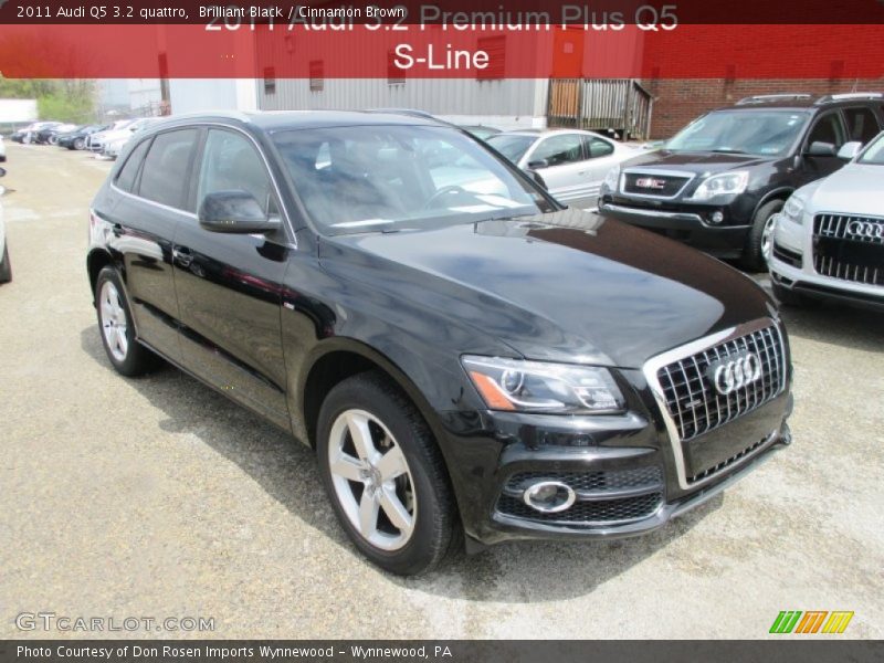 Brilliant Black / Cinnamon Brown 2011 Audi Q5 3.2 quattro