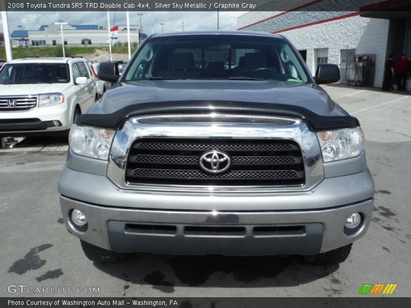Silver Sky Metallic / Graphite Gray 2008 Toyota Tundra SR5 TRD Double Cab 4x4