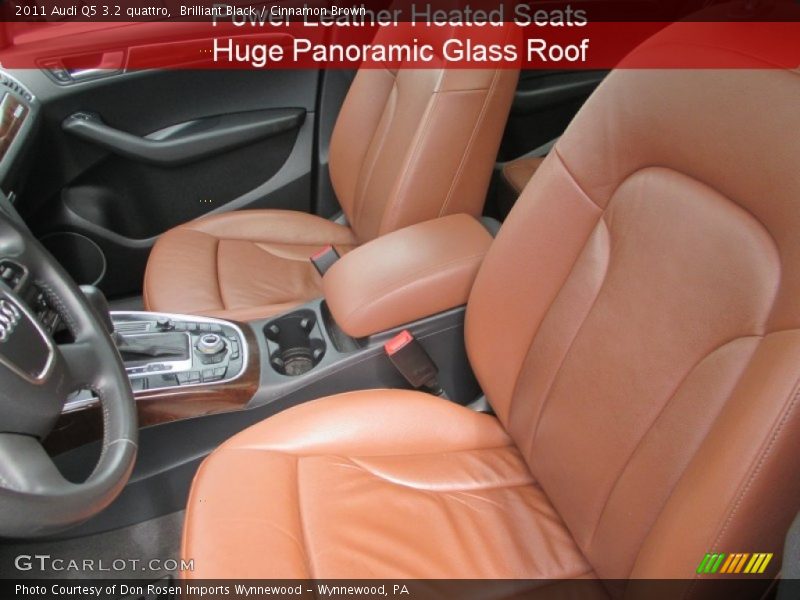 Brilliant Black / Cinnamon Brown 2011 Audi Q5 3.2 quattro