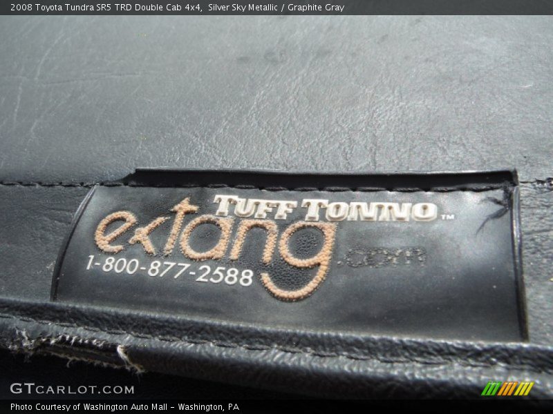 Silver Sky Metallic / Graphite Gray 2008 Toyota Tundra SR5 TRD Double Cab 4x4