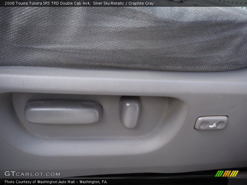 Silver Sky Metallic / Graphite Gray 2008 Toyota Tundra SR5 TRD Double Cab 4x4