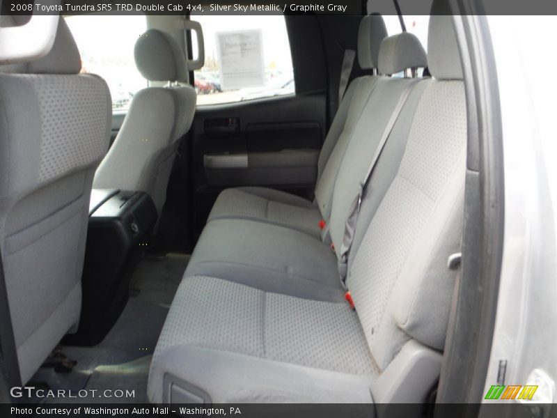 Silver Sky Metallic / Graphite Gray 2008 Toyota Tundra SR5 TRD Double Cab 4x4