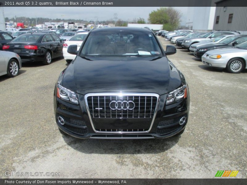 Brilliant Black / Cinnamon Brown 2011 Audi Q5 3.2 quattro