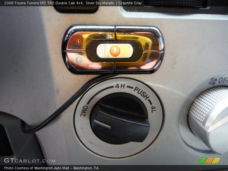 Silver Sky Metallic / Graphite Gray 2008 Toyota Tundra SR5 TRD Double Cab 4x4