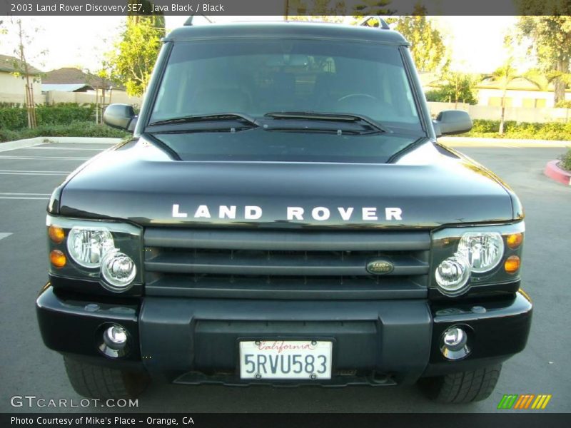 Java Black / Black 2003 Land Rover Discovery SE7