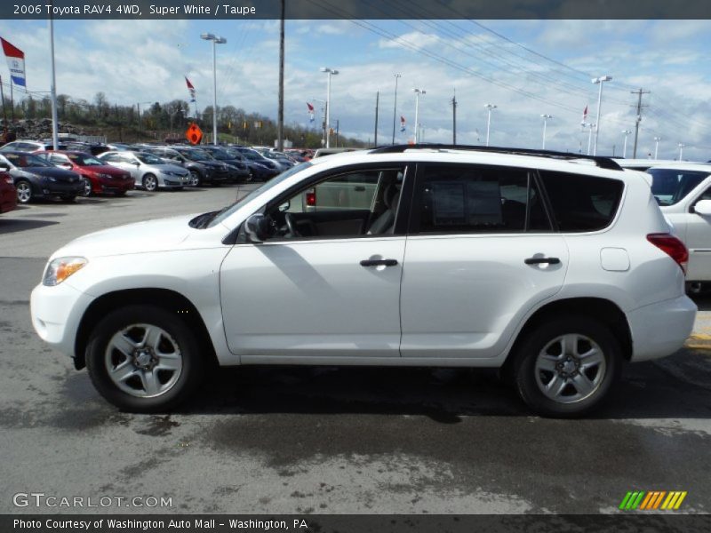 Super White / Taupe 2006 Toyota RAV4 4WD