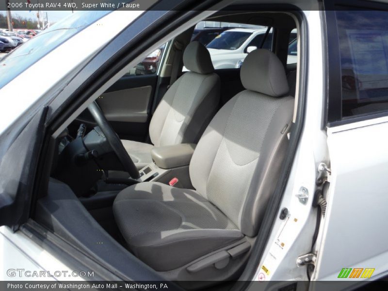 Super White / Taupe 2006 Toyota RAV4 4WD