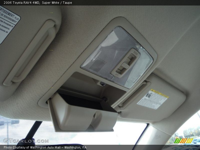 Super White / Taupe 2006 Toyota RAV4 4WD