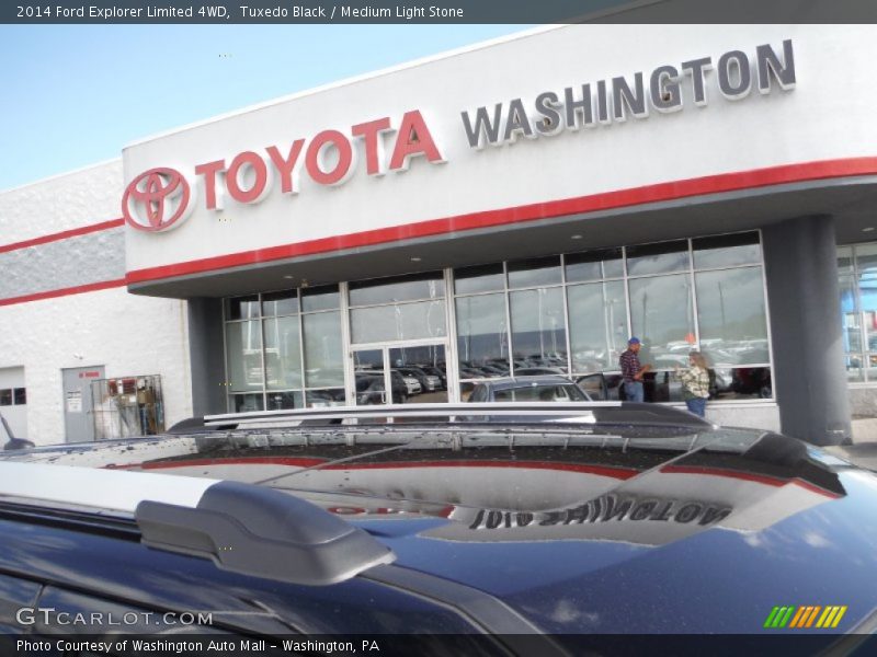 Tuxedo Black / Medium Light Stone 2014 Ford Explorer Limited 4WD