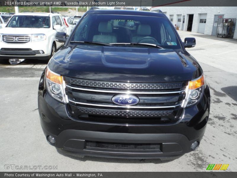 Tuxedo Black / Medium Light Stone 2014 Ford Explorer Limited 4WD