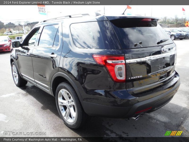 Tuxedo Black / Medium Light Stone 2014 Ford Explorer Limited 4WD