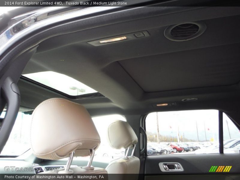 Tuxedo Black / Medium Light Stone 2014 Ford Explorer Limited 4WD