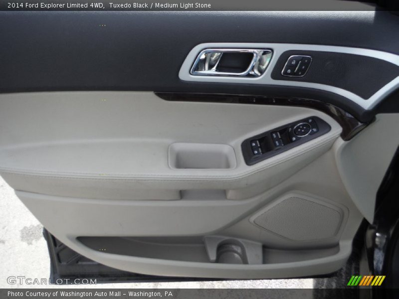 Tuxedo Black / Medium Light Stone 2014 Ford Explorer Limited 4WD
