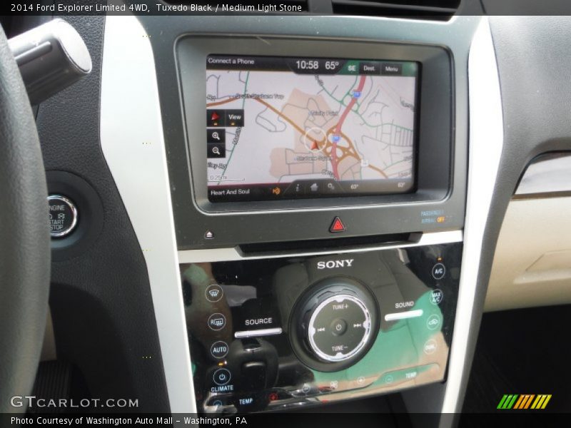 Tuxedo Black / Medium Light Stone 2014 Ford Explorer Limited 4WD