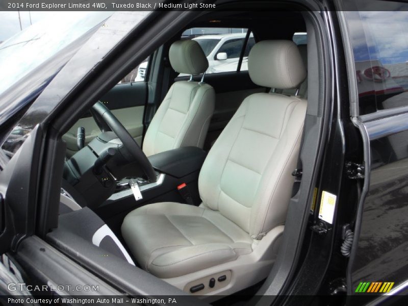 Tuxedo Black / Medium Light Stone 2014 Ford Explorer Limited 4WD