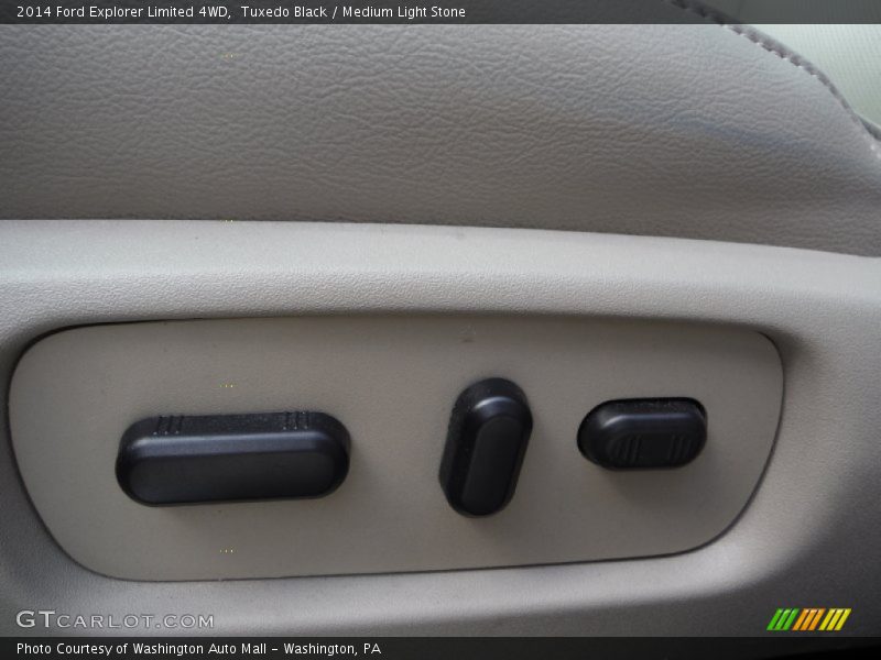 Tuxedo Black / Medium Light Stone 2014 Ford Explorer Limited 4WD