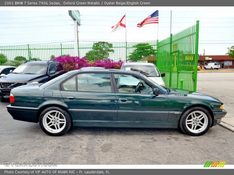  2001 7 Series 740iL Sedan Oxford Green Metallic