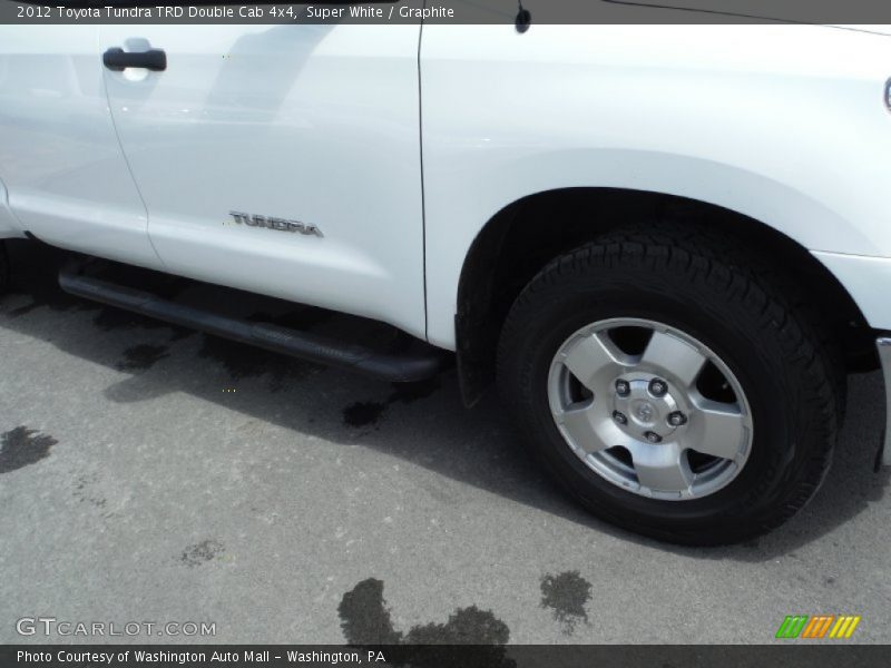 Super White / Graphite 2012 Toyota Tundra TRD Double Cab 4x4