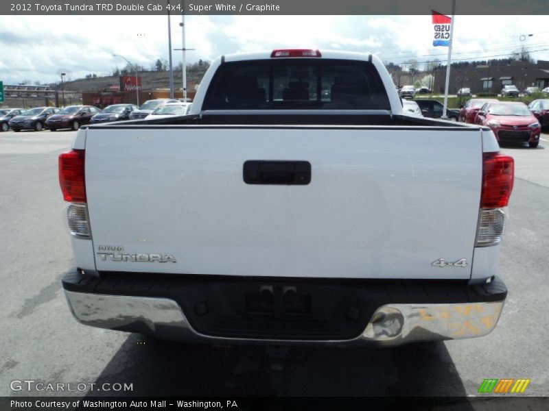 Super White / Graphite 2012 Toyota Tundra TRD Double Cab 4x4