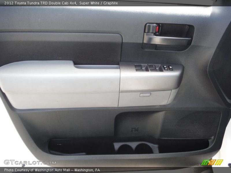 Super White / Graphite 2012 Toyota Tundra TRD Double Cab 4x4