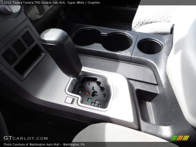 Super White / Graphite 2012 Toyota Tundra TRD Double Cab 4x4