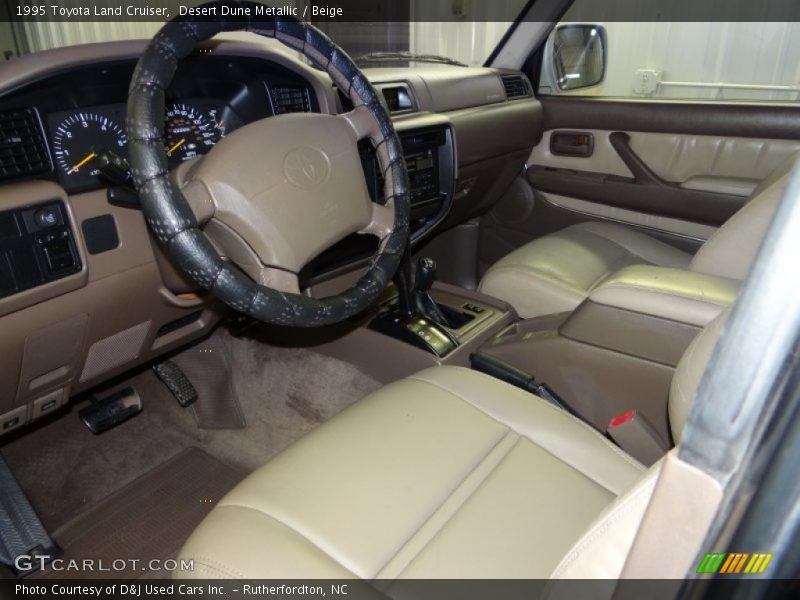 Desert Dune Metallic / Beige 1995 Toyota Land Cruiser