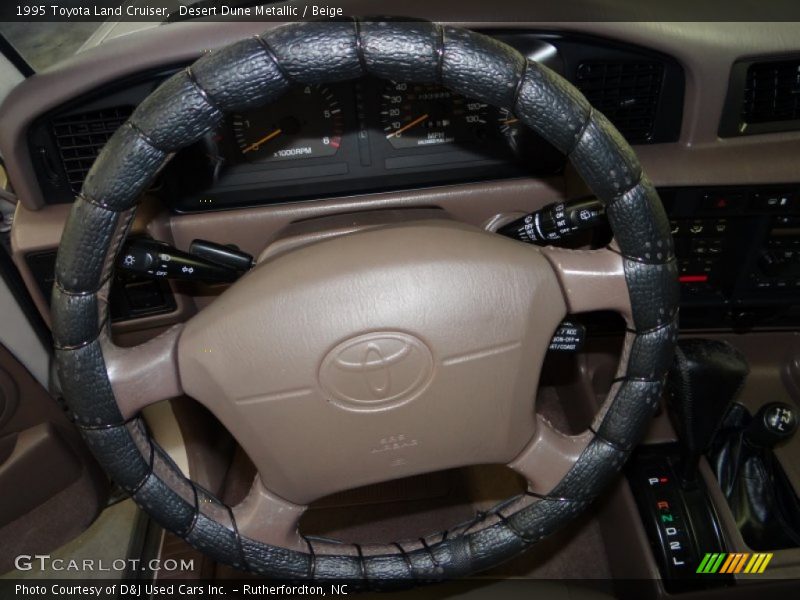 Desert Dune Metallic / Beige 1995 Toyota Land Cruiser