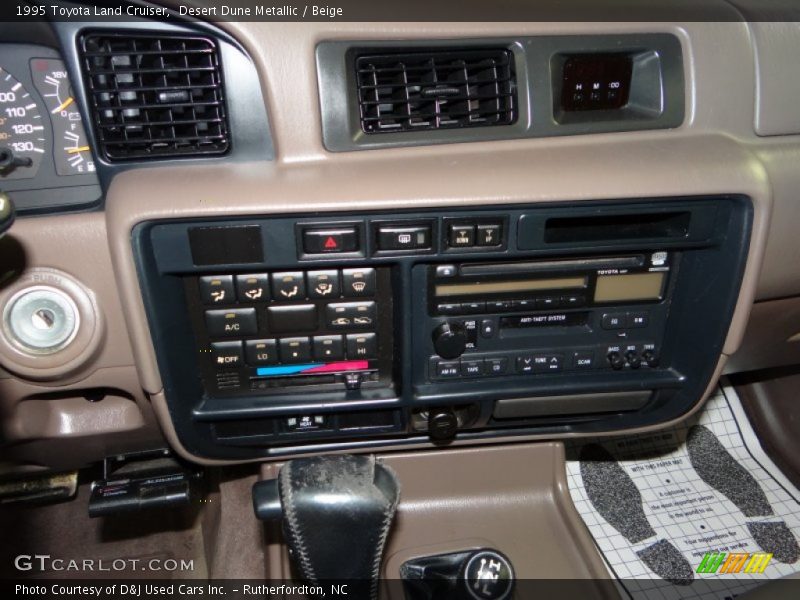 Controls of 1995 Land Cruiser 
