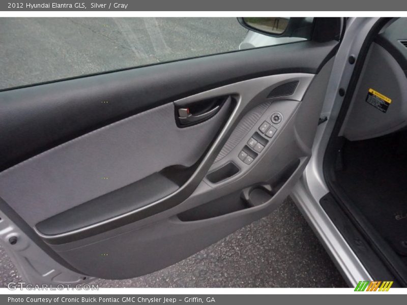 Silver / Gray 2012 Hyundai Elantra GLS