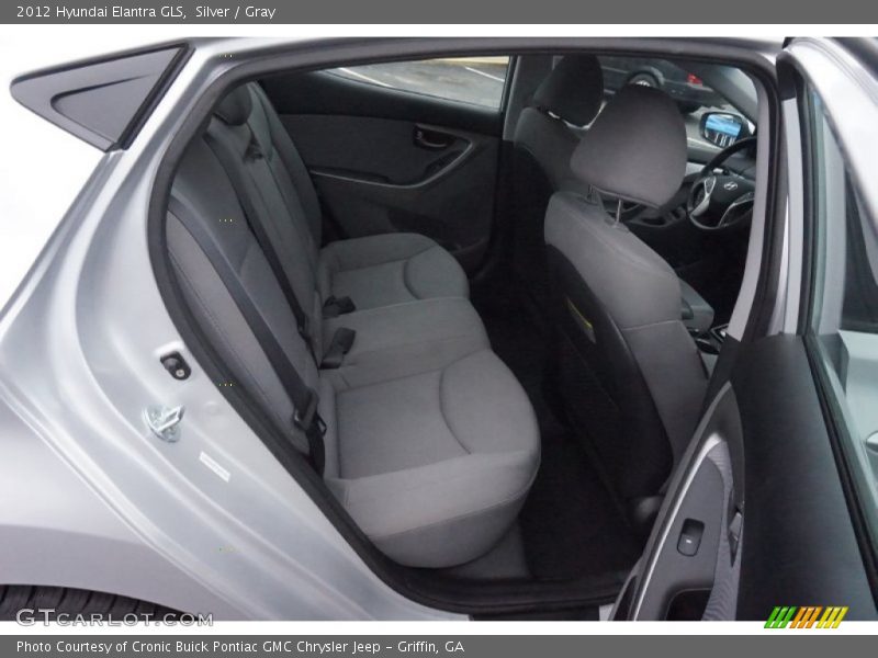 Silver / Gray 2012 Hyundai Elantra GLS