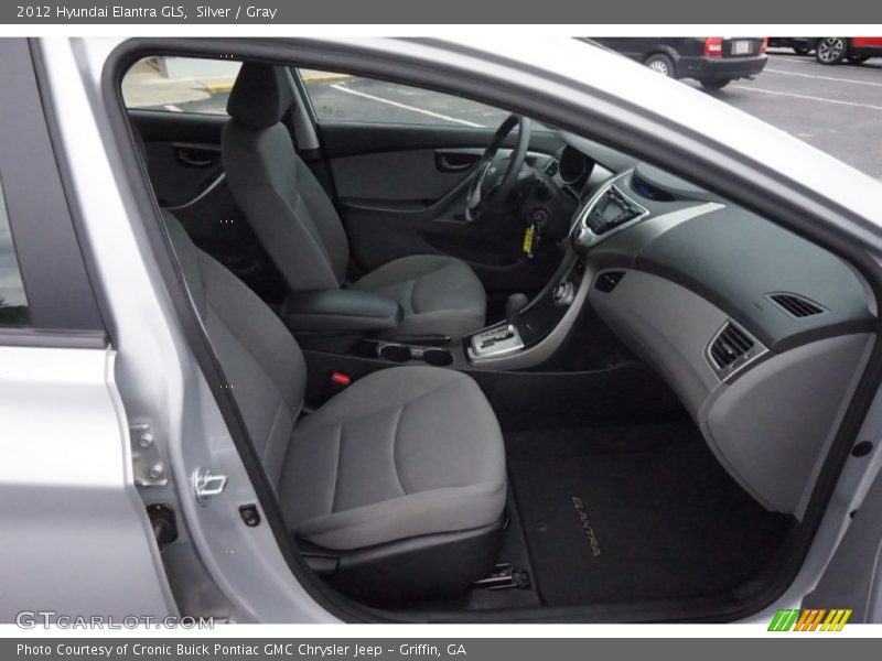 Silver / Gray 2012 Hyundai Elantra GLS