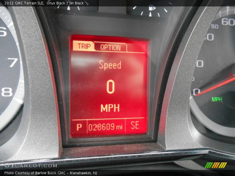 Onyx Black / Jet Black 2012 GMC Terrain SLE