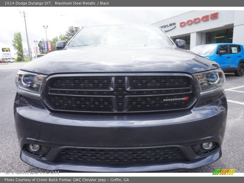 Maximum Steel Metallic / Black 2014 Dodge Durango SXT