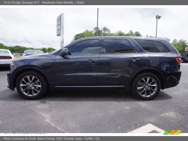 Maximum Steel Metallic / Black 2014 Dodge Durango SXT