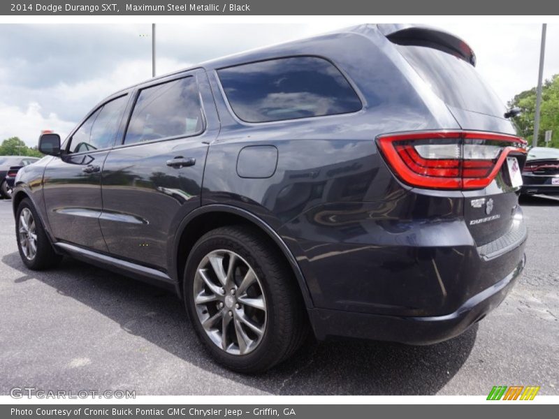 Maximum Steel Metallic / Black 2014 Dodge Durango SXT