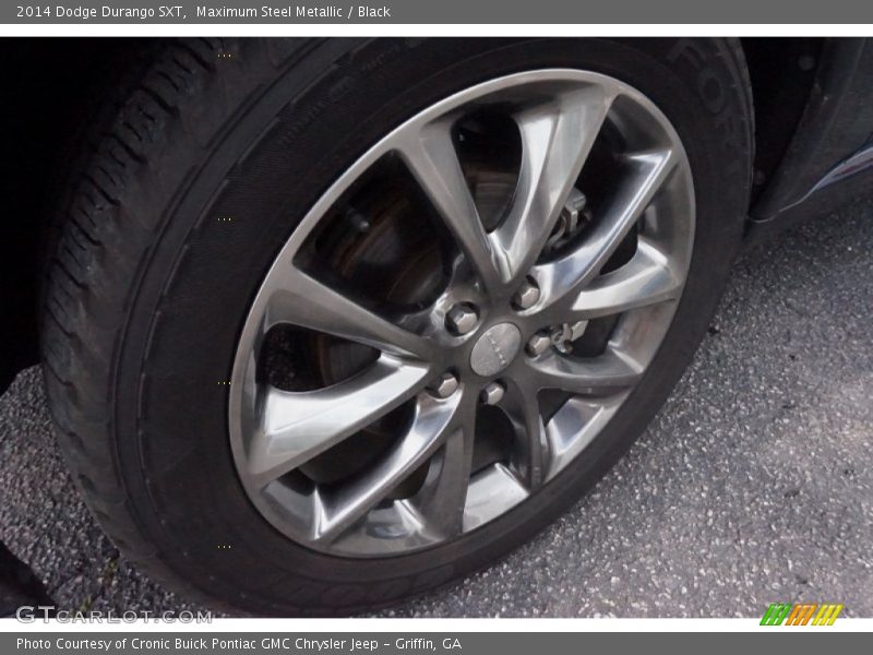 Maximum Steel Metallic / Black 2014 Dodge Durango SXT
