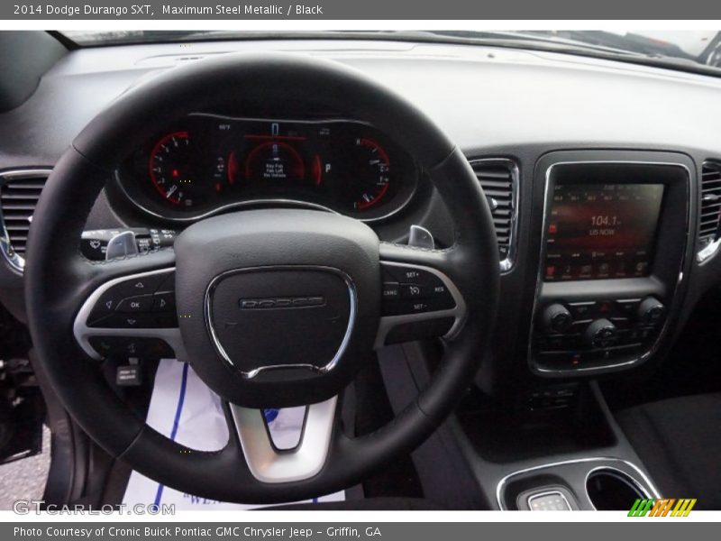 Maximum Steel Metallic / Black 2014 Dodge Durango SXT