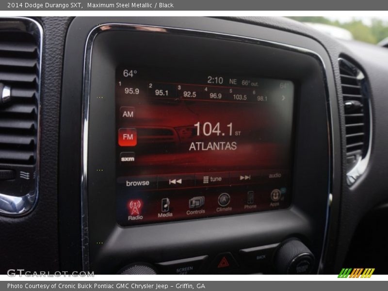 Maximum Steel Metallic / Black 2014 Dodge Durango SXT