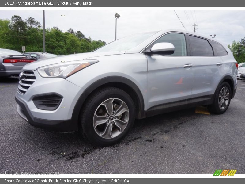 Front 3/4 View of 2013 Santa Fe GLS