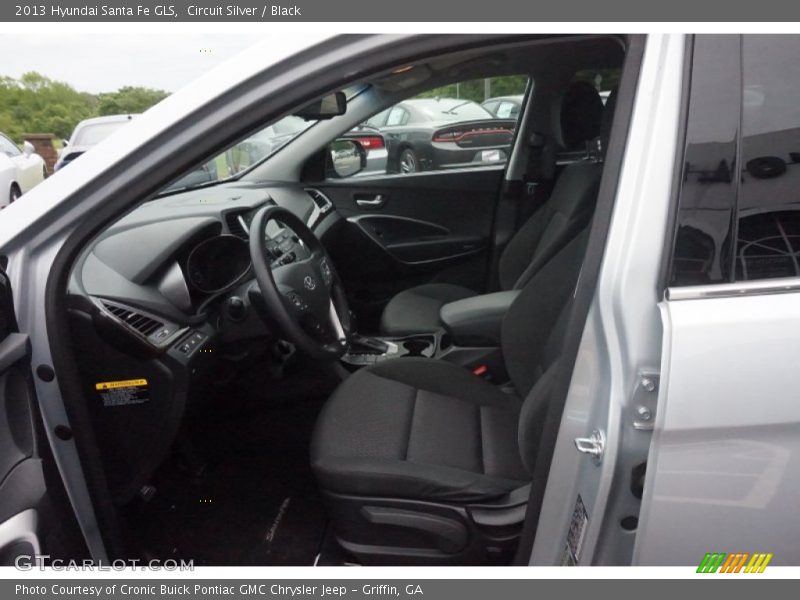  2013 Santa Fe GLS Black Interior