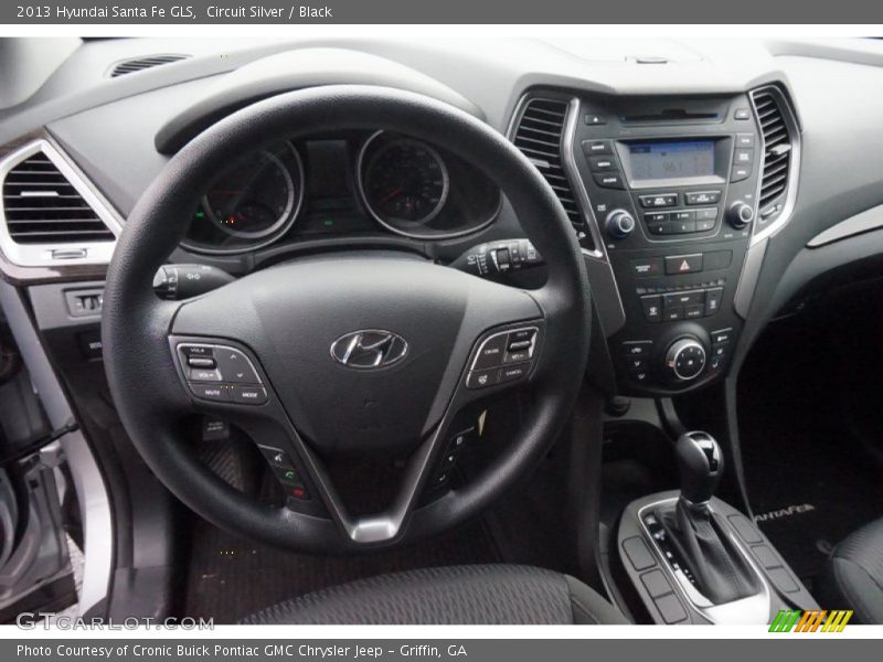 Dashboard of 2013 Santa Fe GLS