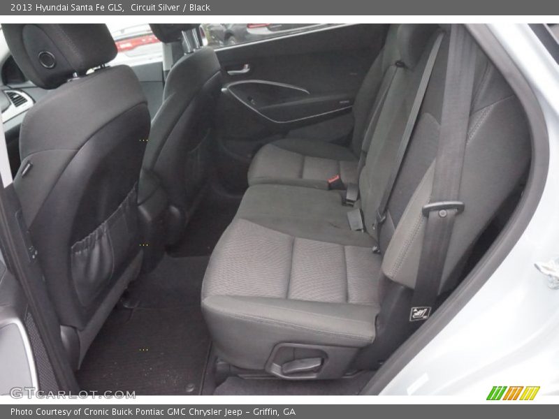 Rear Seat of 2013 Santa Fe GLS