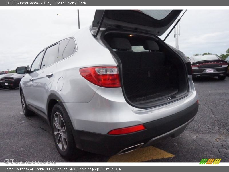 Circuit Silver / Black 2013 Hyundai Santa Fe GLS